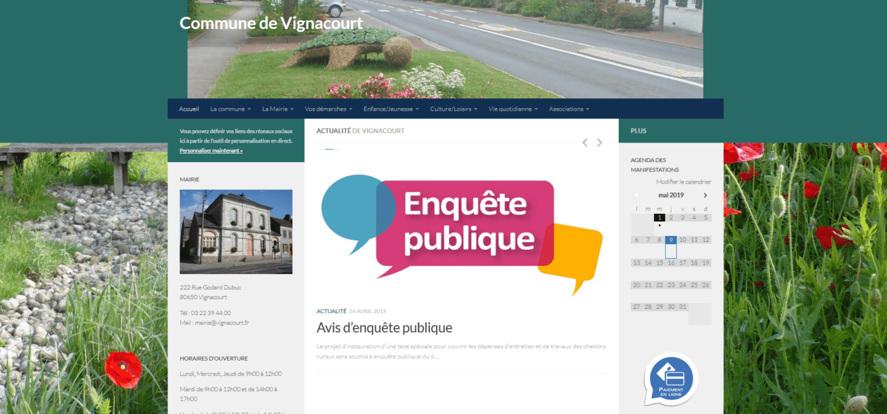 You are currently viewing Nouveau site internet pour Vignacourt